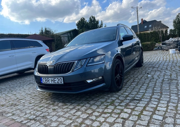 Skoda Octavia cena 54999 przebieg: 204328, rok produkcji 2017 z Brodnica małe 67